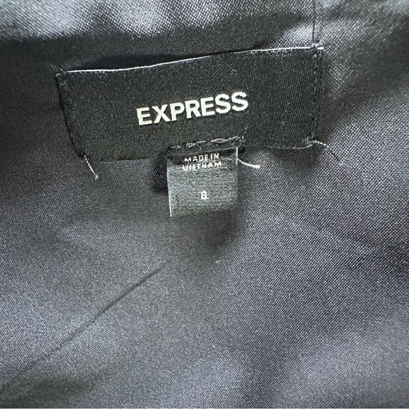 Express Checkered Mini Skirt with Buckles - Picture 6 of 7